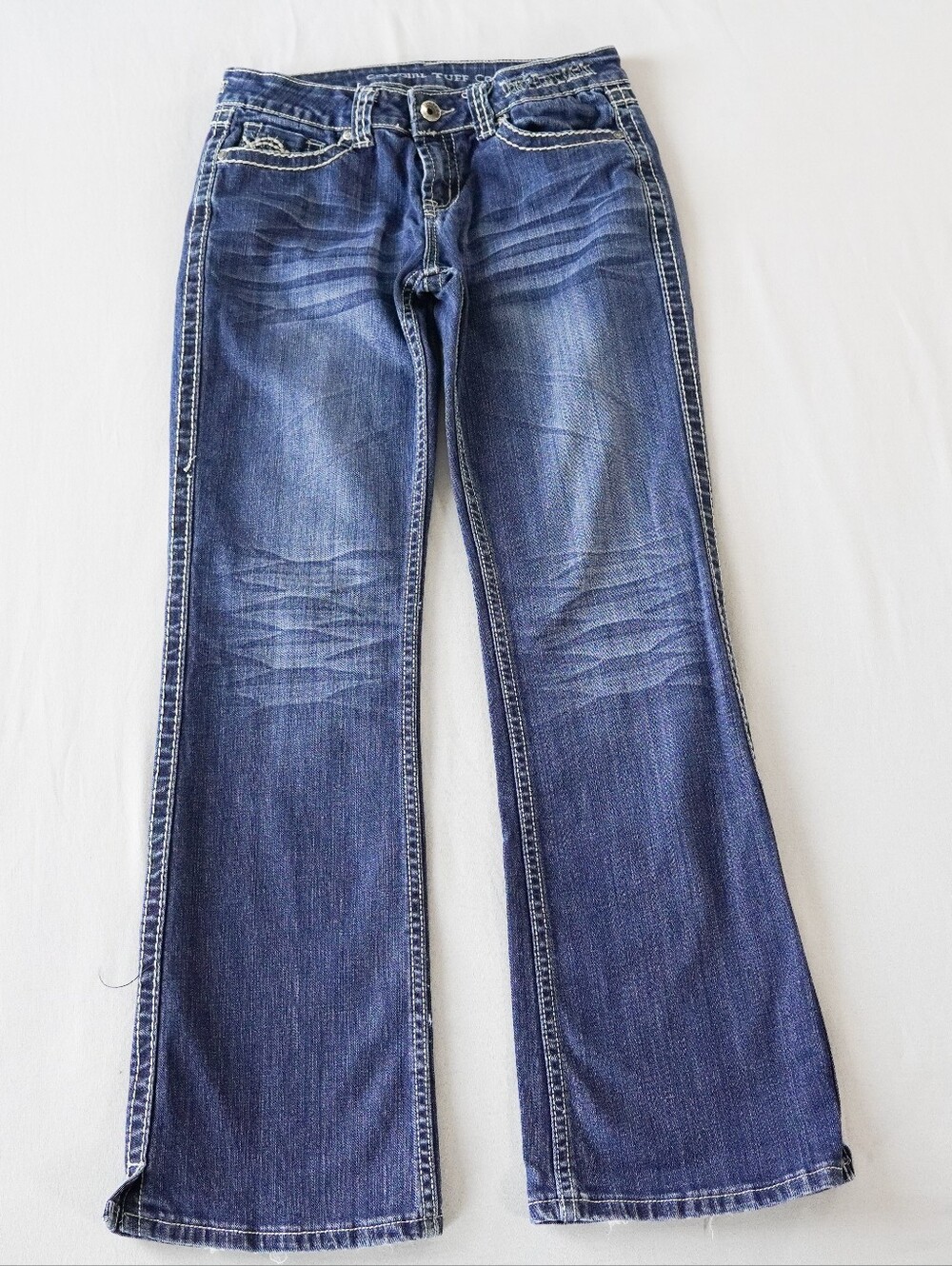 Cowgirl Tuff Co. women’s western bootcut Low Rise jeans